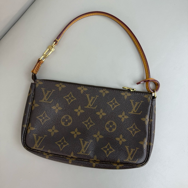 LV 路易威登 老花 大麻將包 可以加鏈條斜挎背 現貨好價~-0