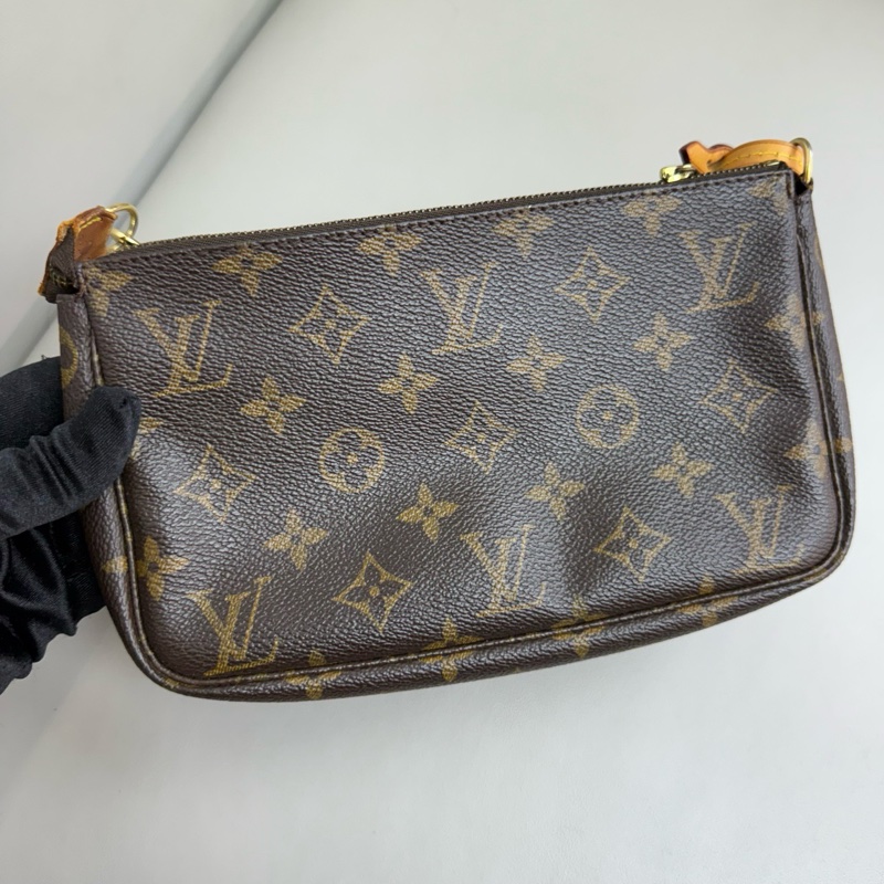 LV 路易威登 老花 大麻將包 可以加鏈條斜挎背 現貨好價~-2