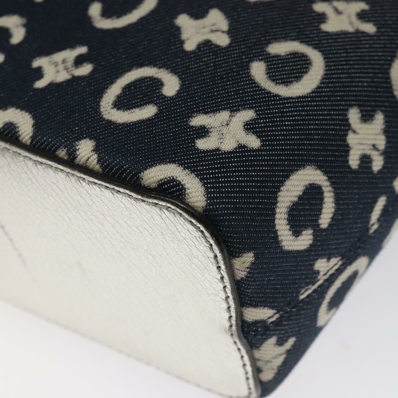 【日本直送】CELINE C Macadam 帆布手提包 海軍藍 正品 113334V-8