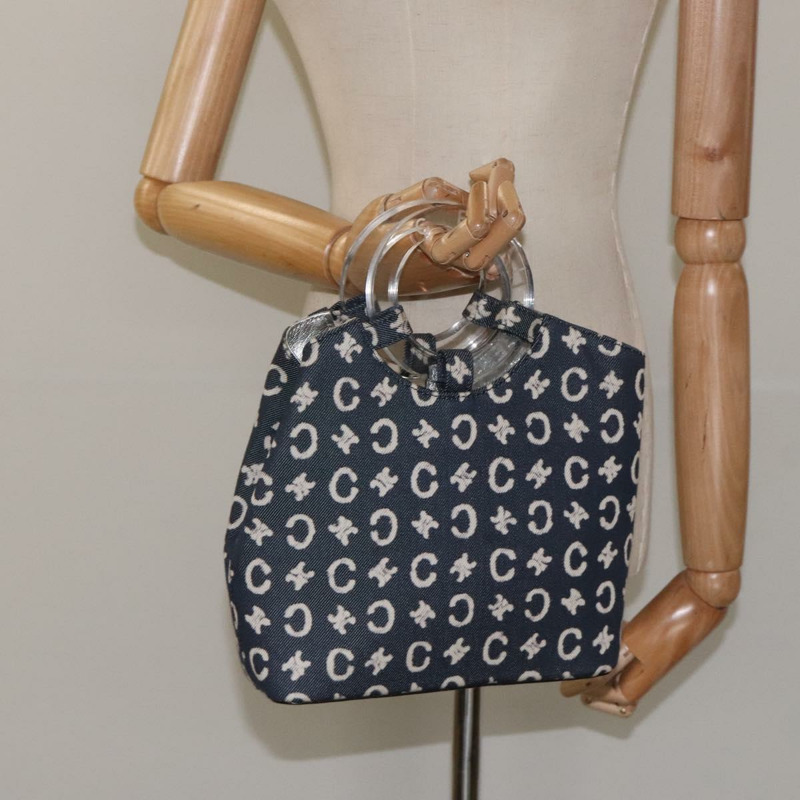 【日本直送】CELINE C Macadam 帆布手提包 海軍藍 正品 113334V-19