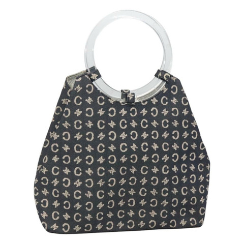 CELINE C Macadam 帆布手提包 海軍藍 正品 EC505V