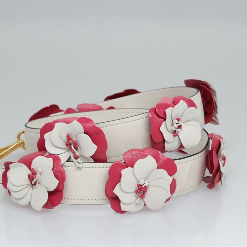 【日本直送】PRADA 花朵肩帶皮革 40.2 英吋白色正品 ki5474V-3
