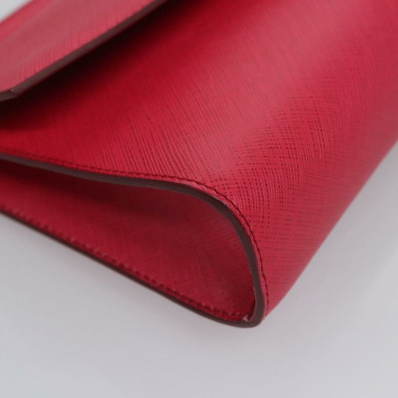 【日本直送】Salvatore Ferragamo Gancini 單肩包 Safiano 皮革 粉紅色銀色 正品 MY169V-8