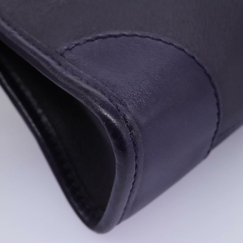 【日本直送】CELINE 紫色金色皮革肩背包，正品 EC729AV-17