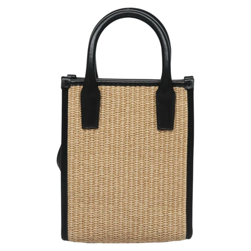【日本直送】VERSACE 手提包 拉菲草 2 向 米色 正品 EC393A-1