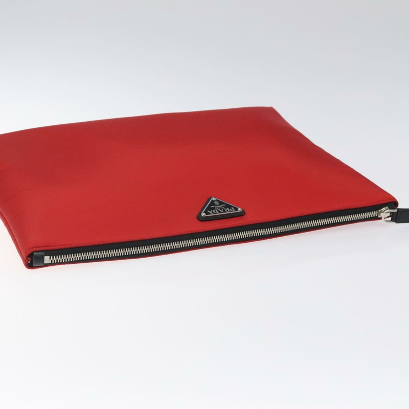 【日本直送】PRADA 手拿包 尼龍 紅色 正品 BD1214V-4