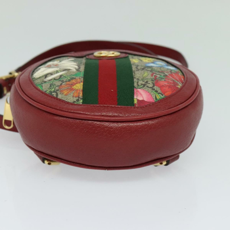 【日本直送】GUCCI GG Supreme Ophidia Web Sherry Line 背包 PVC 米色 598661 正品 116635V-8