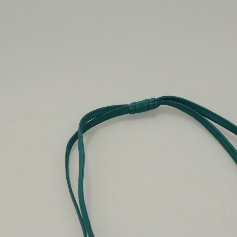 【日本直送】香奈兒肩背包皮革綠松石藍 CC 正品 BD1096AM-13