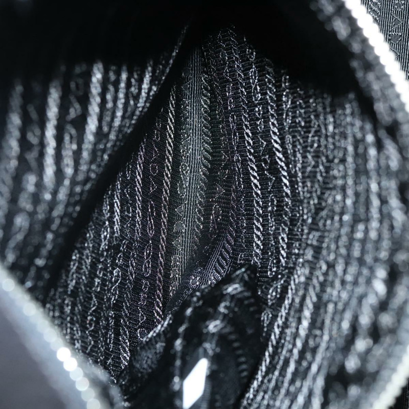 【日本直送】PRADA Canapa GM 手提包 黑灰色 正品 ki5632AV-22