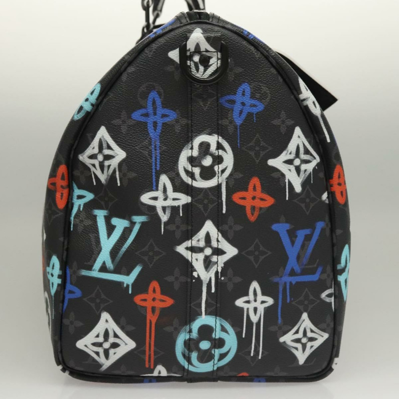 【日本直送】路易威登 Monogram Eclipse Keepall Bandouliere 50 旅行包 M21384 正品 BD1566SM-3