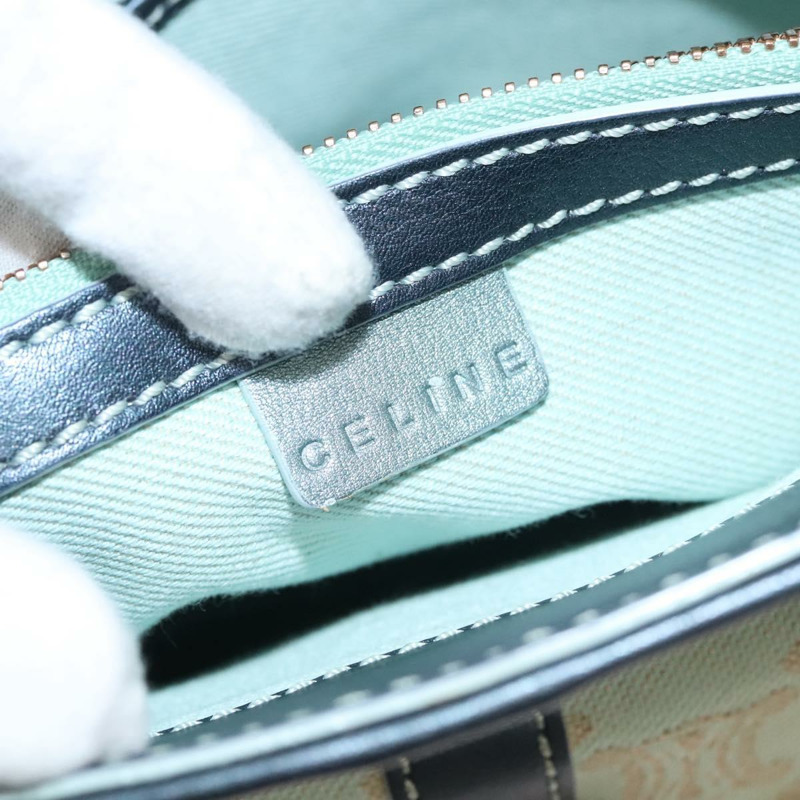 【日本直送】CELINE Paris Macadam 帆布手提包薄荷綠正品 BD1575AM-18