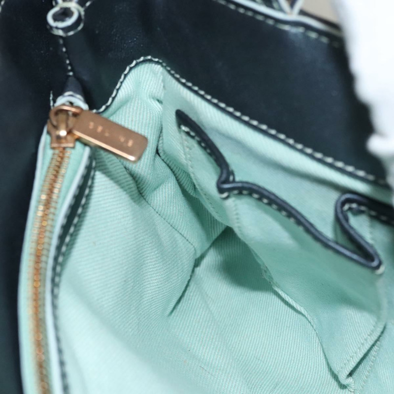 【日本直送】CELINE Paris Macadam 帆布手提包薄荷綠正品 BD1575AM-20