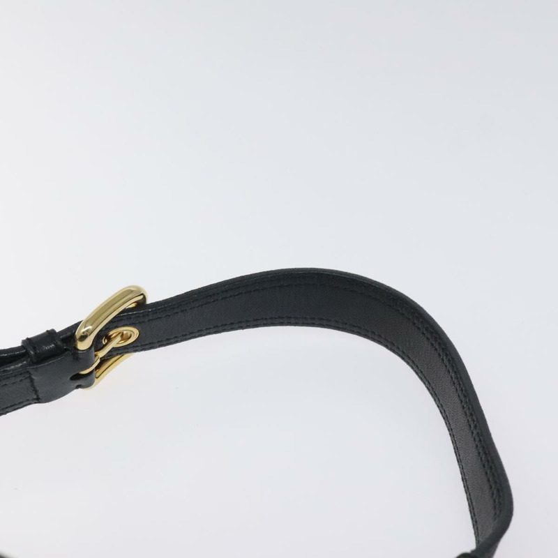 【日本直送】PRADA 單肩包 尼龍皮革 黑金色 正品 117514M-13