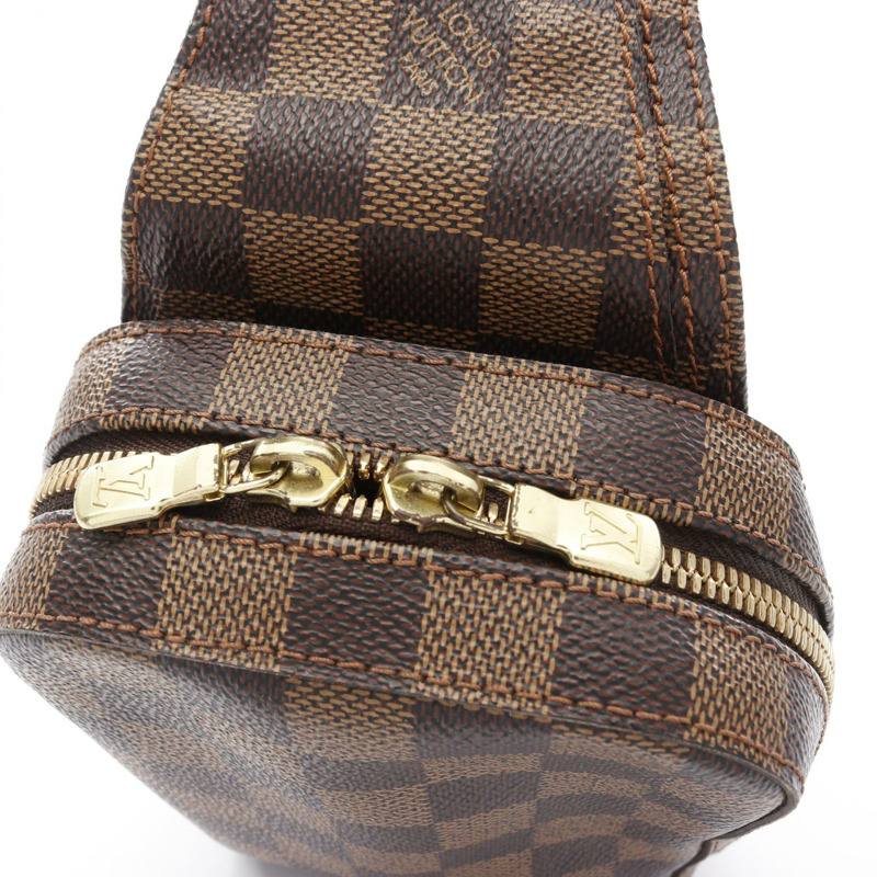 路易威登 Geronimos 腰包 N51994 Damier 帆布 棕色 Ebene 二手男女通用-5