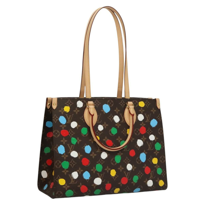 【日本直送】路易威登 Monogram 彩繪圓點 On the Go 中型包 M46379 LV 正品 BA1048SM-0