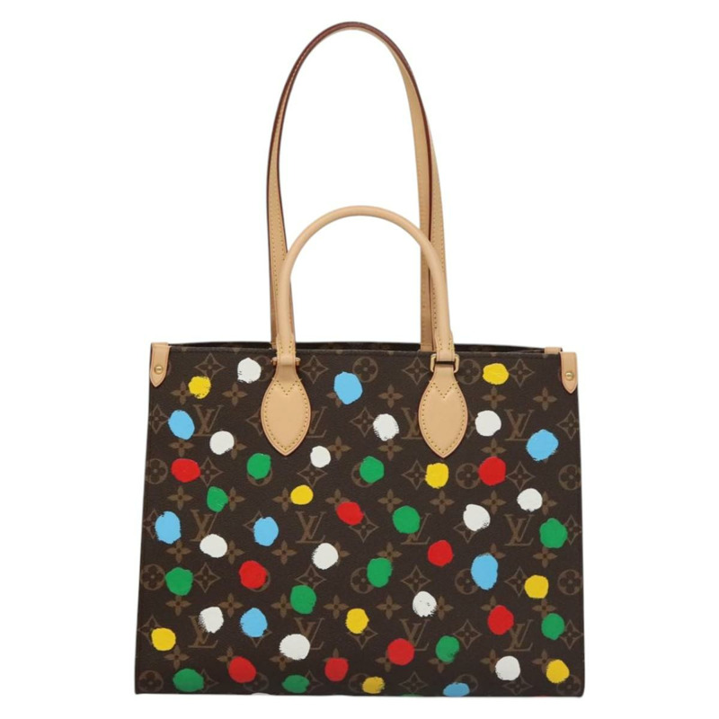 【日本直送】路易威登 Monogram 彩繪圓點 On the Go 中型包 M46379 LV 正品 BA1048SM-12