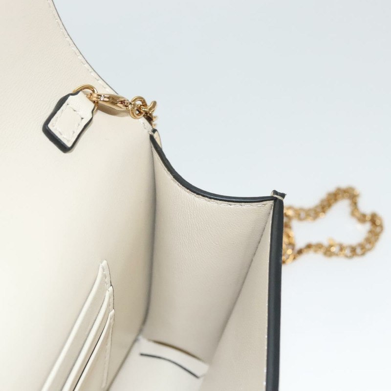 【日本直送】VERSACE 鏈條單肩包 漆皮 金色 正品 BA1306AM-17