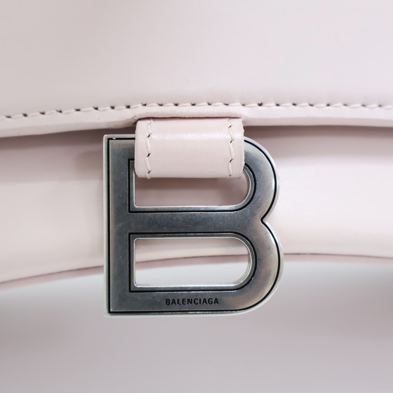 粉色 光滑牛皮 Hourglass 兩用包-7