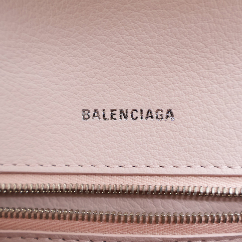 粉色 光滑牛皮 Hourglass 兩用包-8