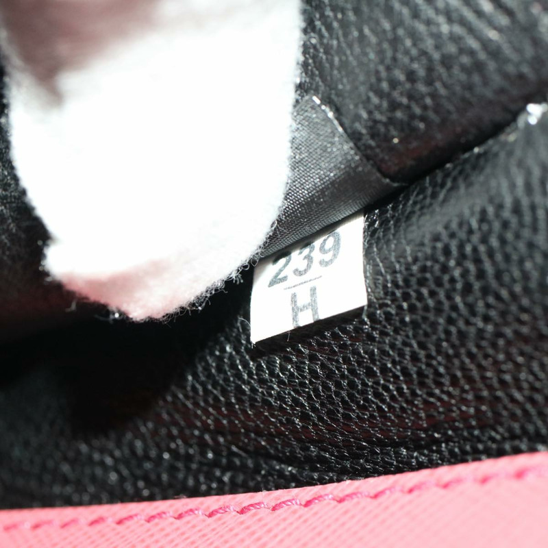 【日本直送】PRADA迷你手提包,Safiano皮革,兩用款,粉紅色,正品 am4942V-10