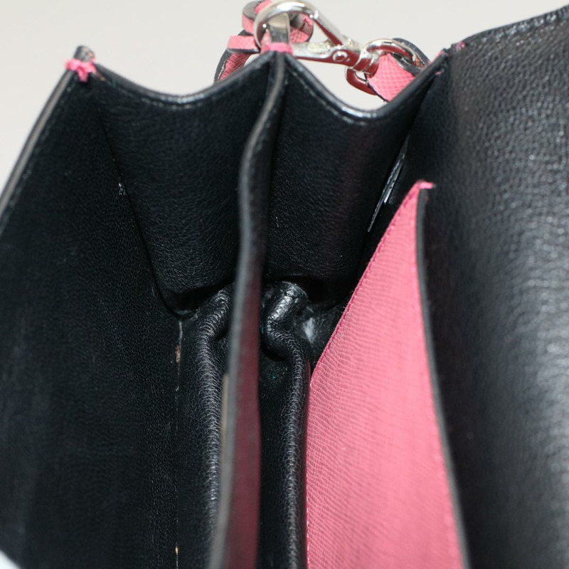 【日本直送】PRADA迷你手提包,Safiano皮革,兩用款,粉紅色,正品 am4942V-19