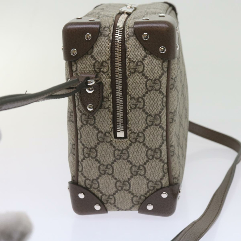 【日本直送】GUCCI GG Supreme 單肩包 米色 626363 正品 60070SV-3