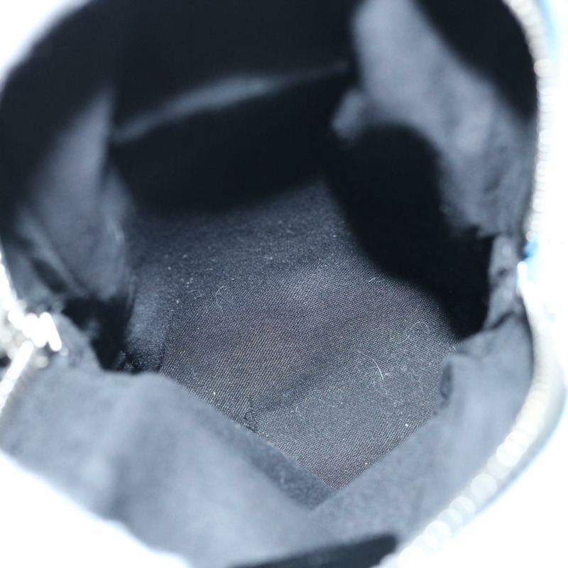 【日本直送】FENDI Zucca 帆布肩背包 淺藍色 正品 62025AV-9