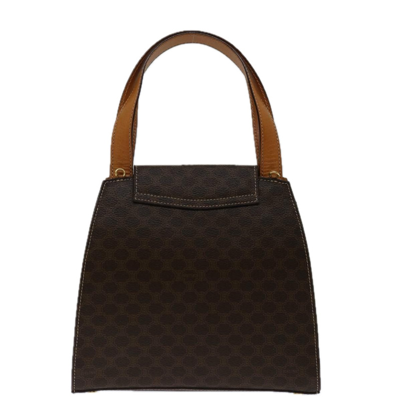 【日本直送】CELINE Macadam 帆布手袋 PVC 兩用款 棕色 正品 69000V-1