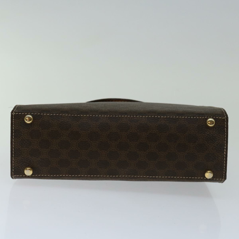 【日本直送】CELINE Macadam 帆布手袋 PVC 兩用款 棕色 正品 69000V-4