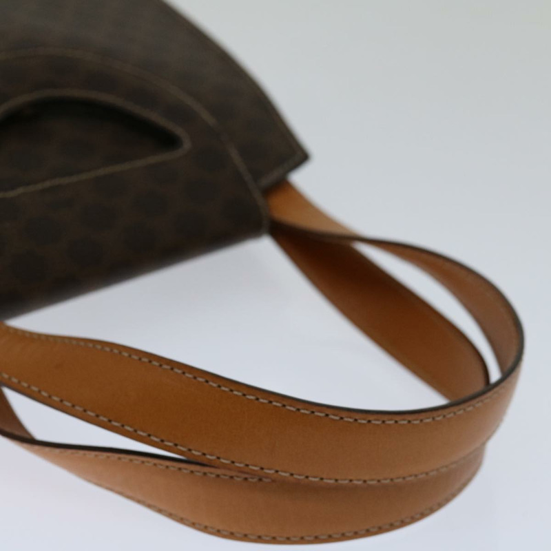 【日本直送】CELINE Macadam 帆布手袋 PVC 兩用款 棕色 正品 69000V-6