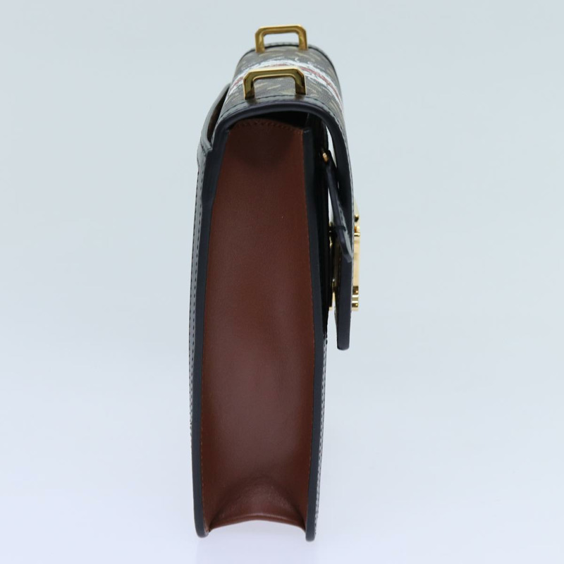 【日本直送】BURBERRY 單肩包 PVC 皮革 棕色 正品 70330AV-3