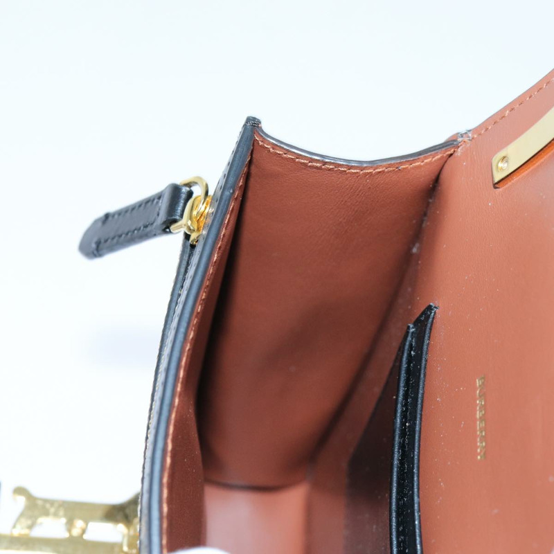 【日本直送】BURBERRY 單肩包 PVC 皮革 棕色 正品 70330AV-19