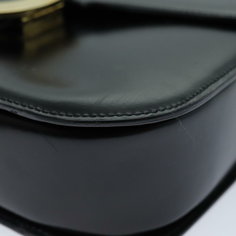 【日本直送】CELINE 手提包 皮革 2 向 黑色 正品 73008V-13