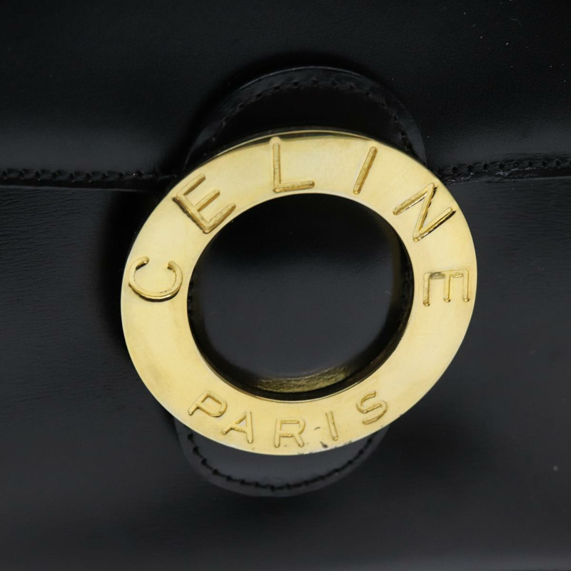 【日本直送】CELINE 手提包 皮革 2 向 黑色 正品 73008V-16