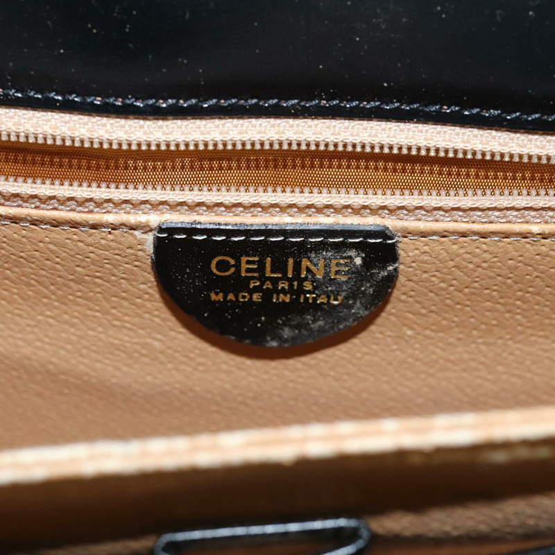 【日本直送】CELINE 手提包 皮革 2 向 黑色 正品 73008V-17