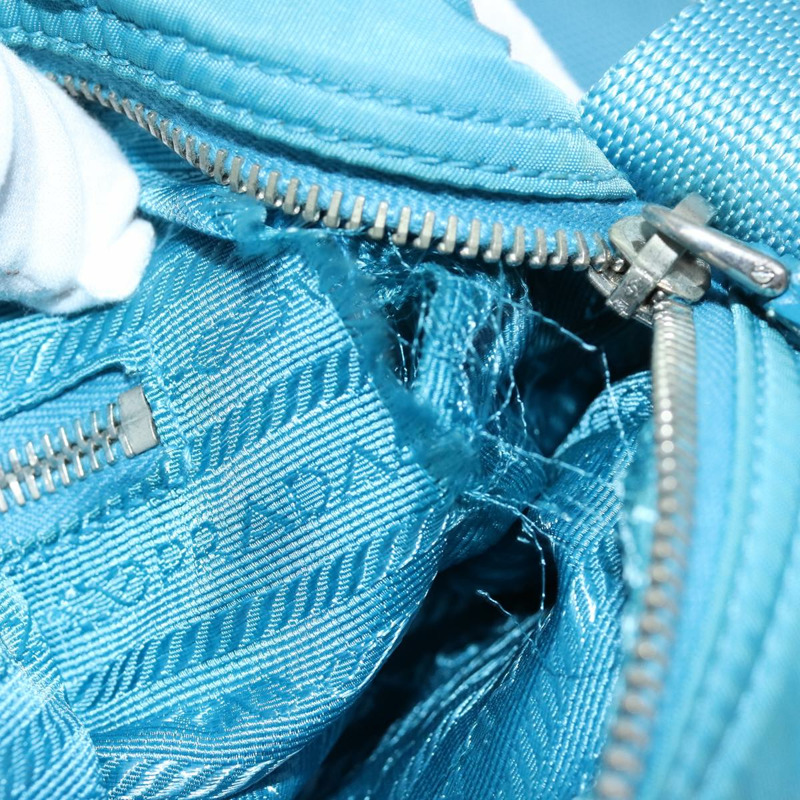 【日本直送】PRADA 單肩包 尼龍 淺藍色 正品 75426V-9