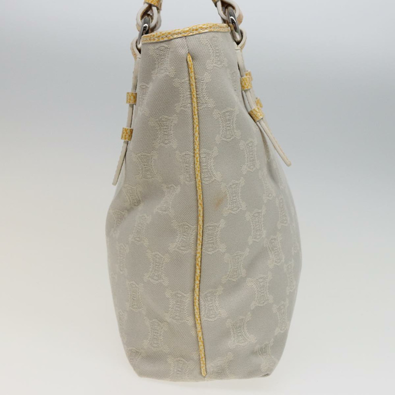 【日本直送】CELINE Macadam 帆布托特包 黃色 淺藍色 正品 bs15626V-2