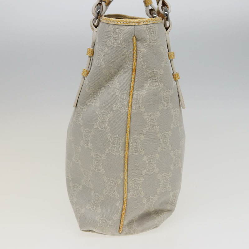 【日本直送】CELINE Macadam 帆布托特包 黃色 淺藍色 正品 bs15626V-3