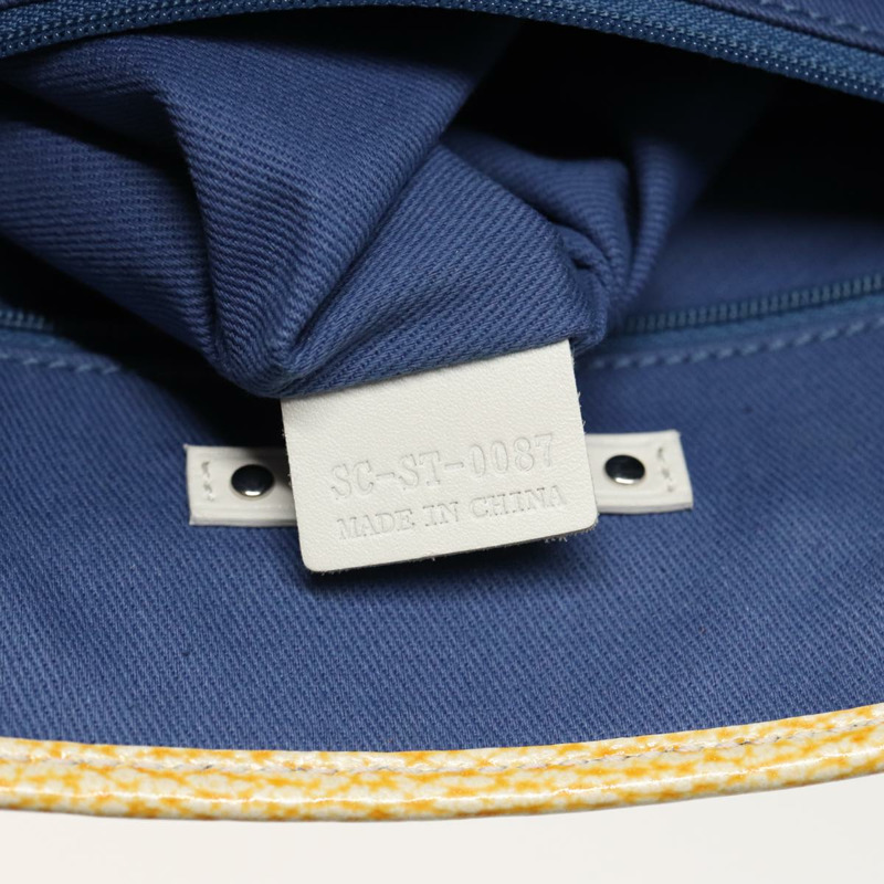 【日本直送】CELINE Macadam 帆布托特包 黃色 淺藍色 正品 bs15626V-10