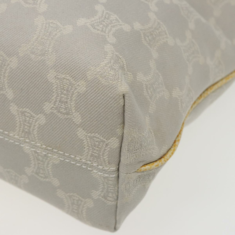 【日本直送】CELINE Macadam 帆布托特包 黃色 淺藍色 正品 bs15626V-14