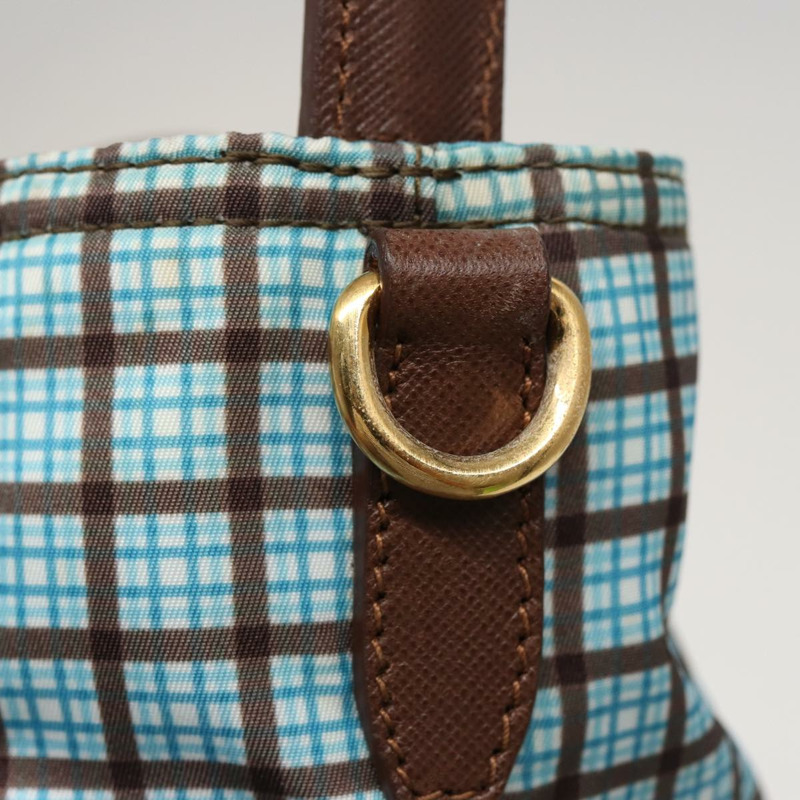 【日本直送】PRADA 尼龍雙肩手提包 淺藍色 B2600G 正品 80981V-7