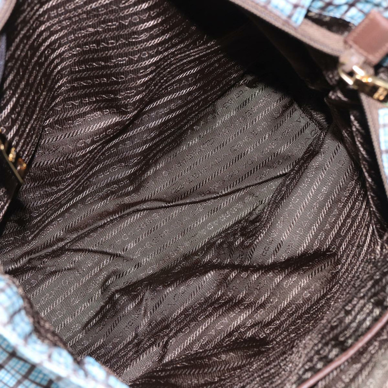 【日本直送】PRADA 尼龍雙肩手提包 淺藍色 B2600G 正品 80981V-9