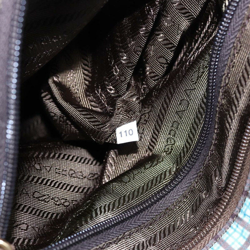 【日本直送】PRADA 尼龍雙肩手提包 淺藍色 B2600G 正品 80981V-10