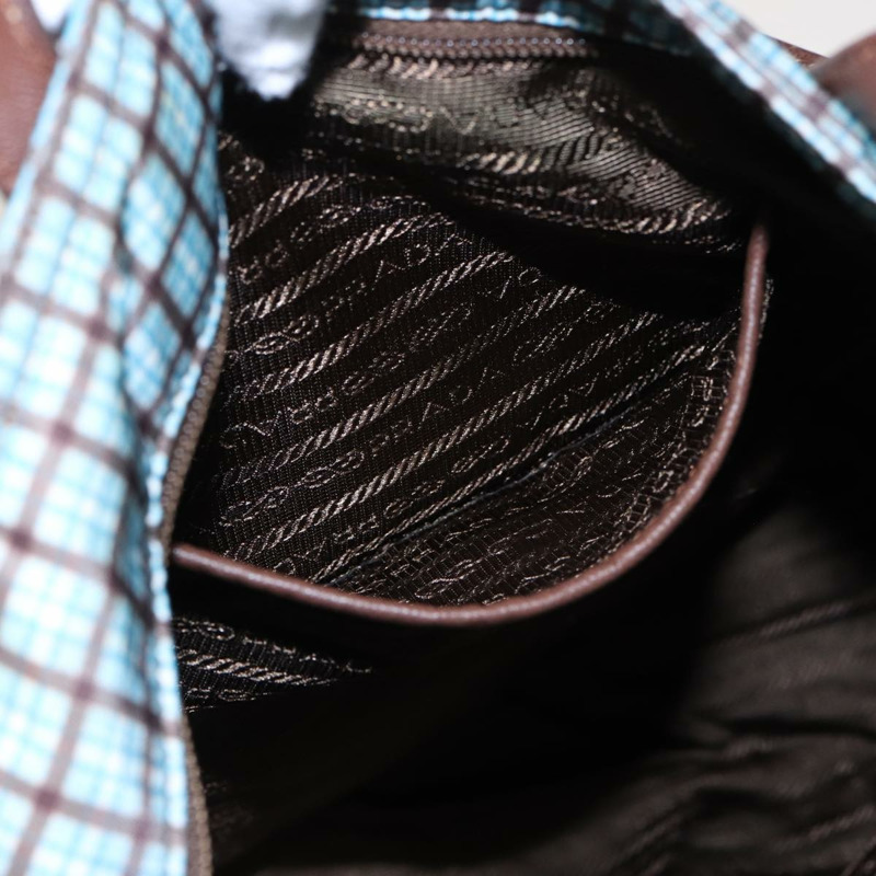 【日本直送】PRADA 尼龍雙肩手提包 淺藍色 B2600G 正品 80981V-23