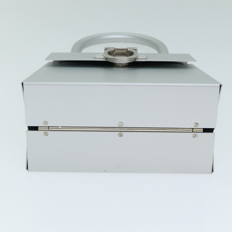 【日本直送】Salvatore Ferragamo Gancini 手提包 不鏽鋼 銀色 正品 81633AV-4