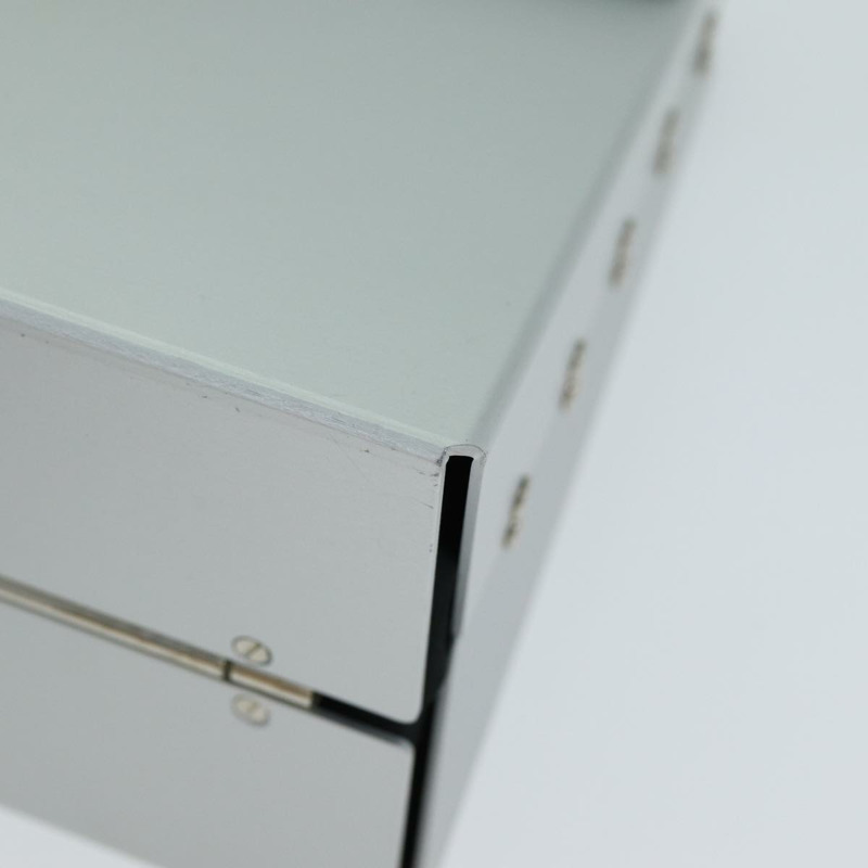 【日本直送】Salvatore Ferragamo Gancini 手提包 不鏽鋼 銀色 正品 81633AV-14