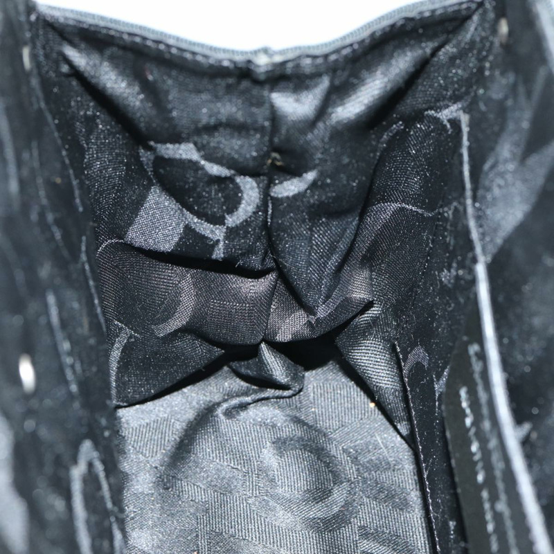 【日本直送】Salvatore Ferragamo Gancini 手提包 不鏽鋼 銀色 正品 81633AV-21