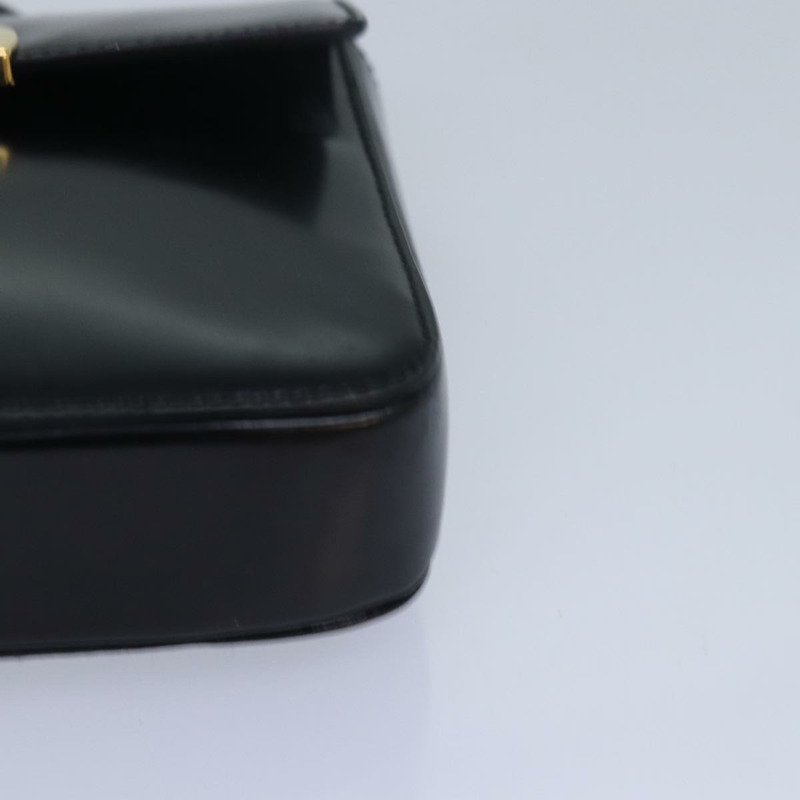 【日本直送】PRADA 緞帶手提包 漆皮 黑色 正品 am6589AV-15