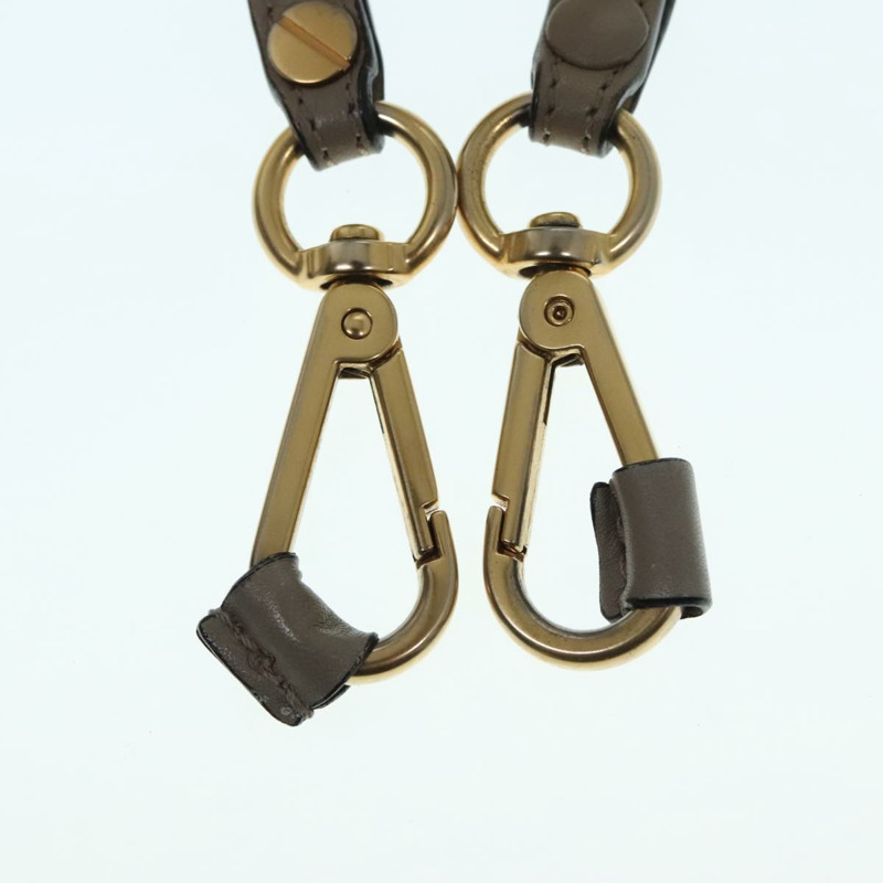 【日本直送】Chloe Nile 手提包 皮革 2way 棕色 金色 正品 89736V-21