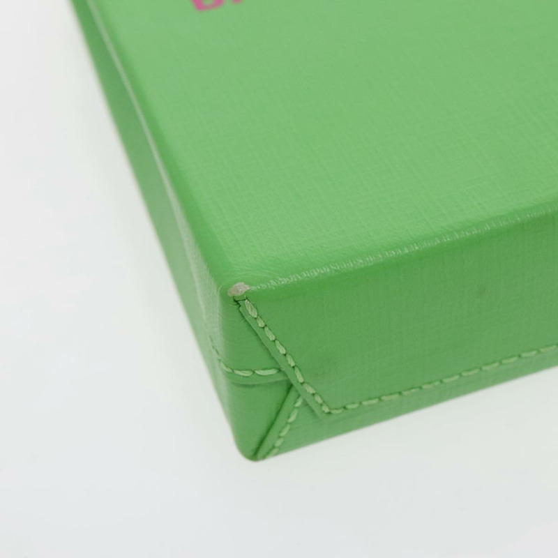 【日本直送】BALENCIAGA 手機殼 單肩包 皮革 綠色 銀色 593826 授權 91748AV-12